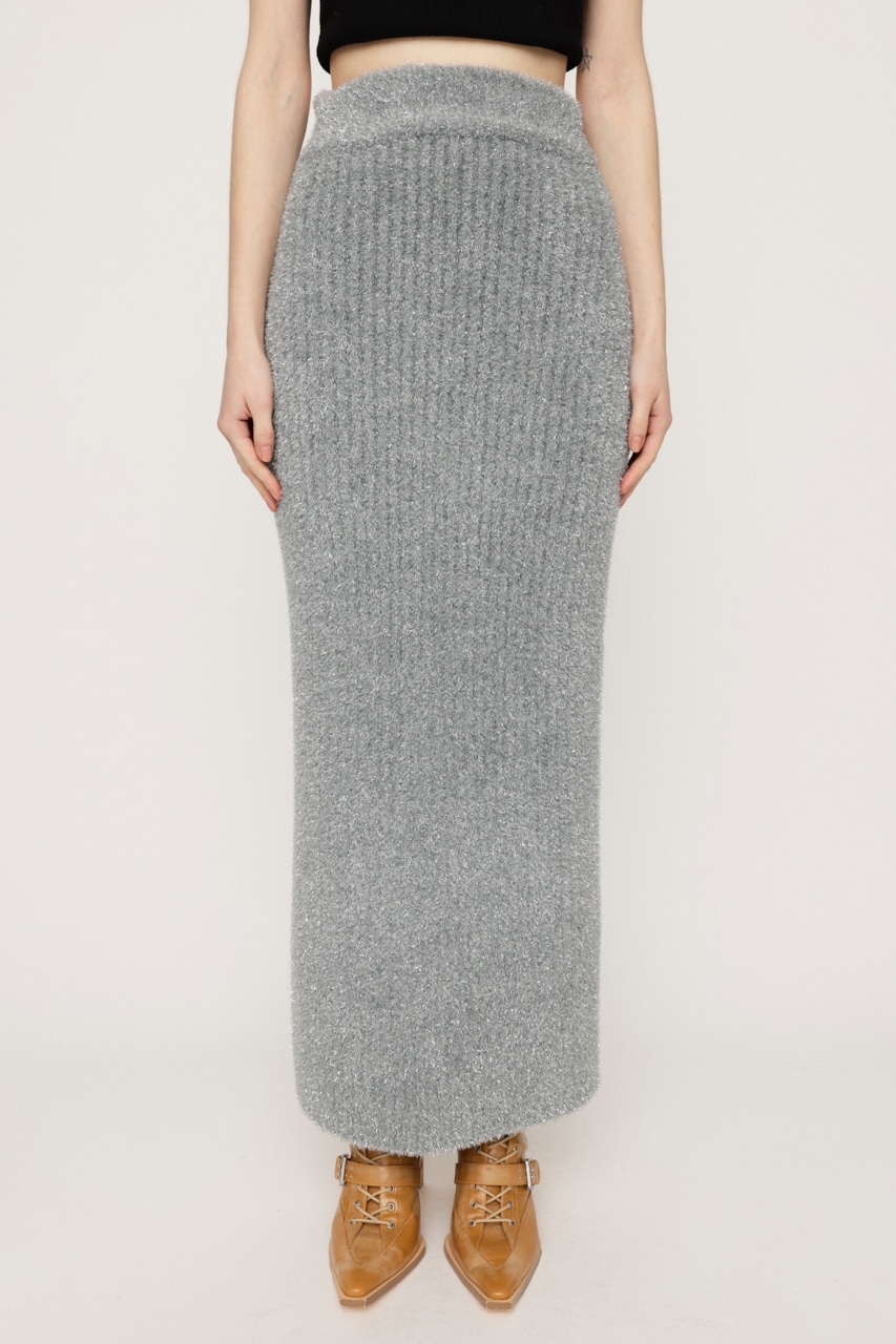 SLY | GLITTER KNIT ロングスカート (スカート(ロング) ) |SHEL'TTER