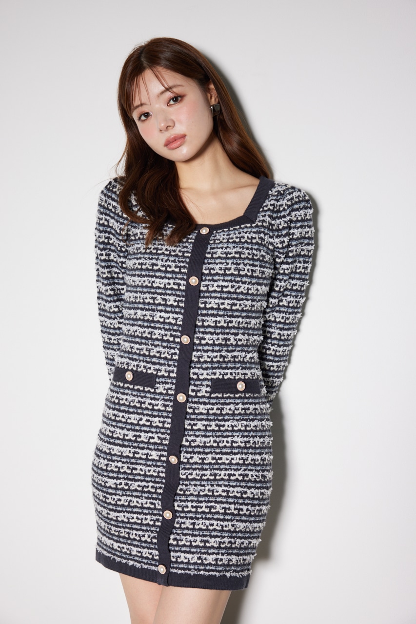 ベリアミミ BELEAR MIMI アメスリツイードミニワンピース ベリアミミ