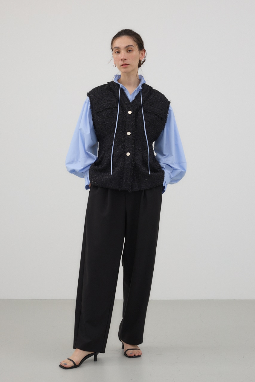 crie conforto | カーヴィーツイードジレ (ベスト ) |SHEL'TTER WEBSTORE