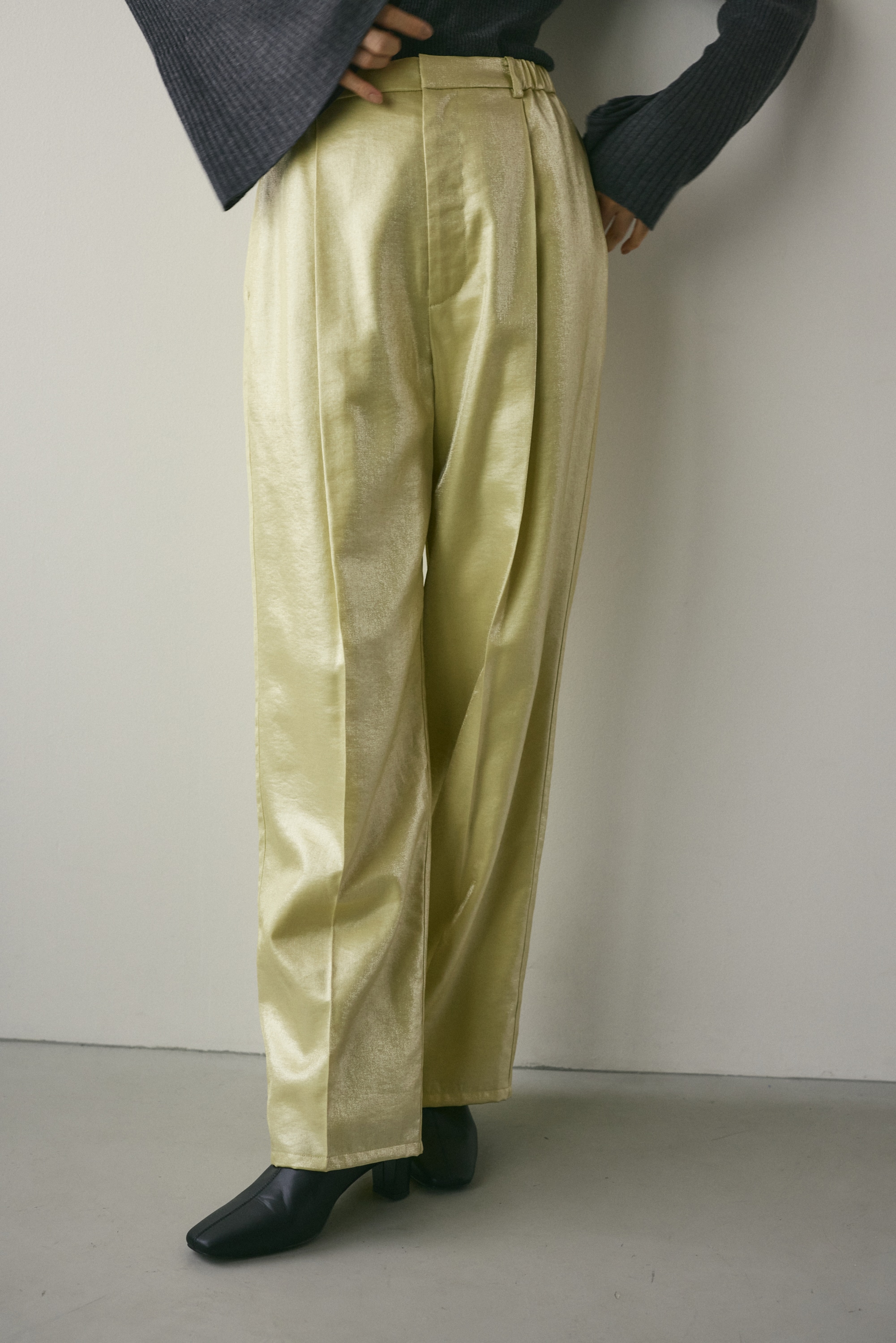 STYLEMIXER | サテンタックパンツ (パンツ ) |SHEL'TTER WEBSTORE