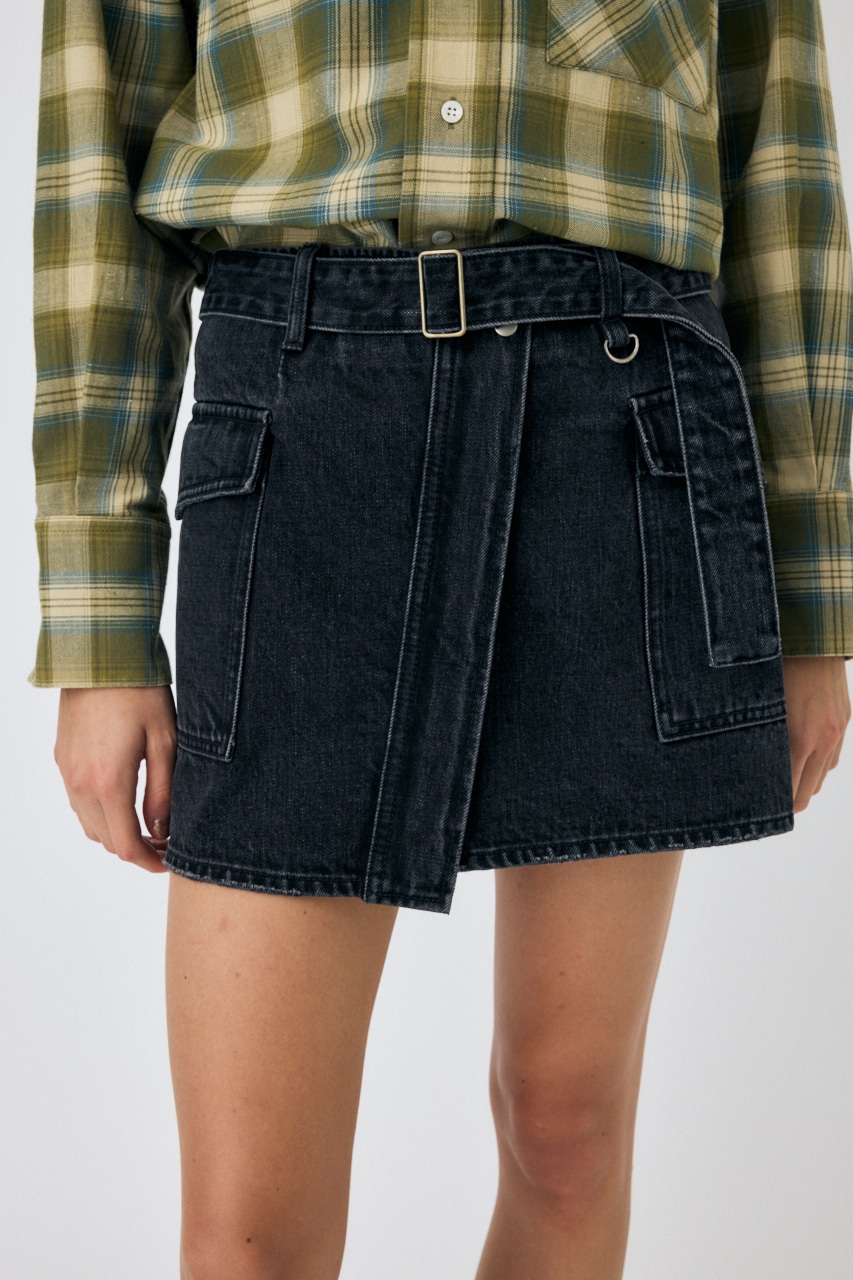 MOUSSY | WRAP デニムミニスカート (スカート ) |SHEL'TTER WEBSTORE