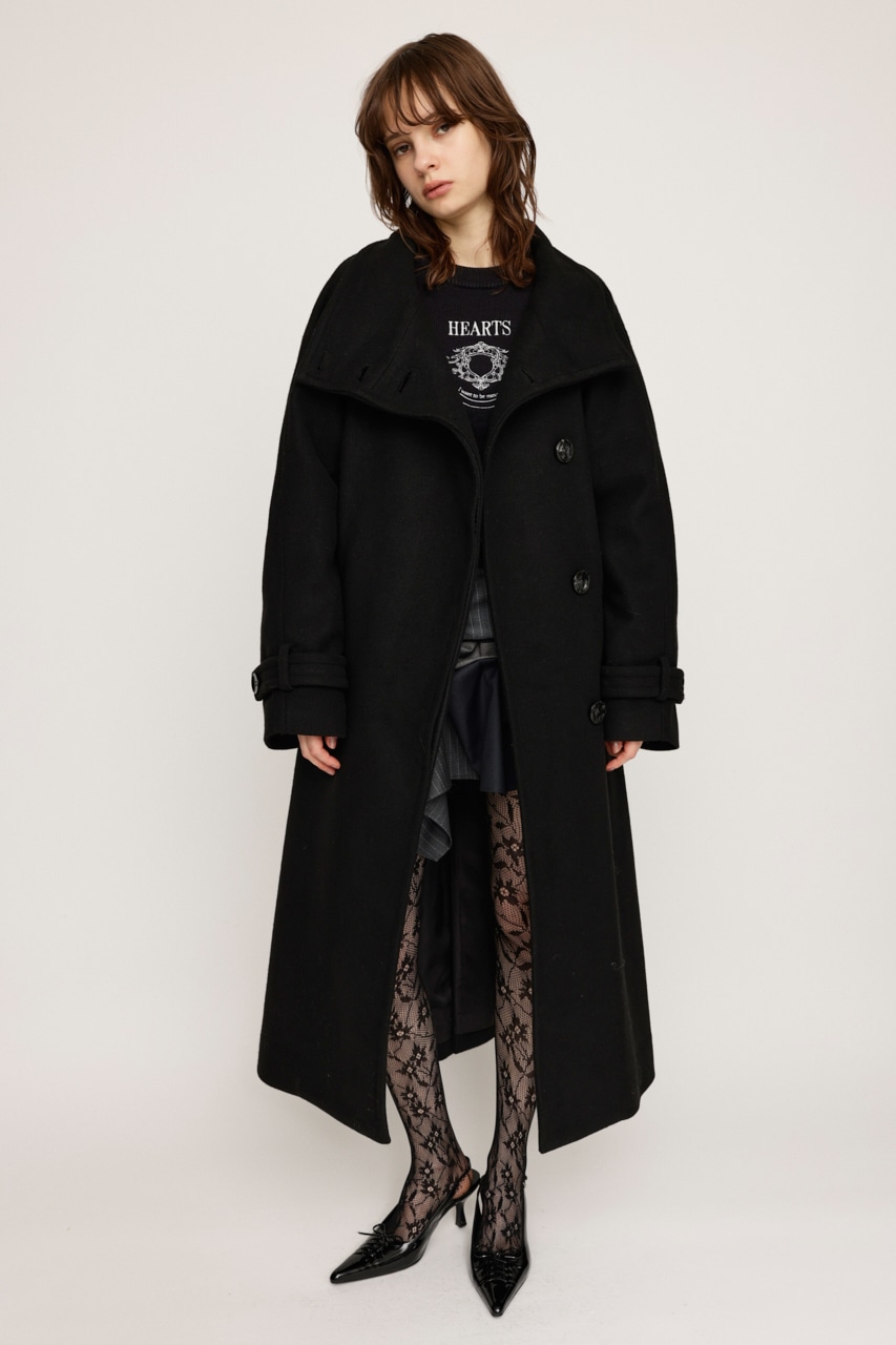 SLY | WIDE STAND NECK LONG コート (コート ) |SHEL'TTER WEBSTORE