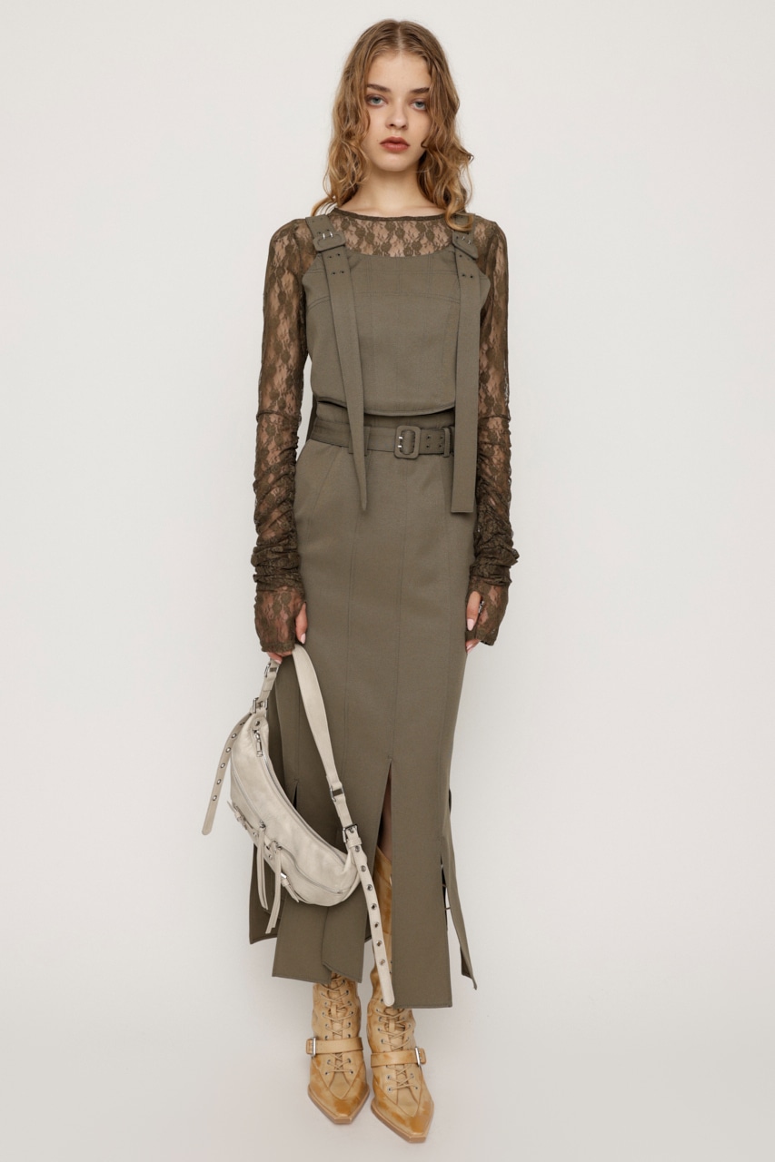 SLY | RANDOM HEM SK CORSET 2P (ワンピース(ロング） ) |SHEL'TTER