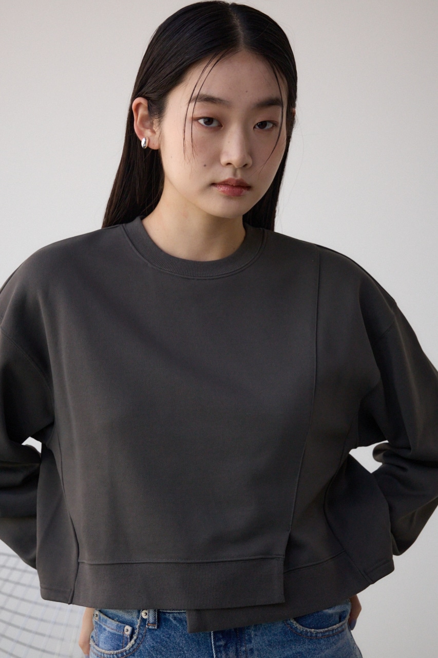 AZUL BY MOUSSY | クロップドスウェットトップス (Tシャツ・カットソー