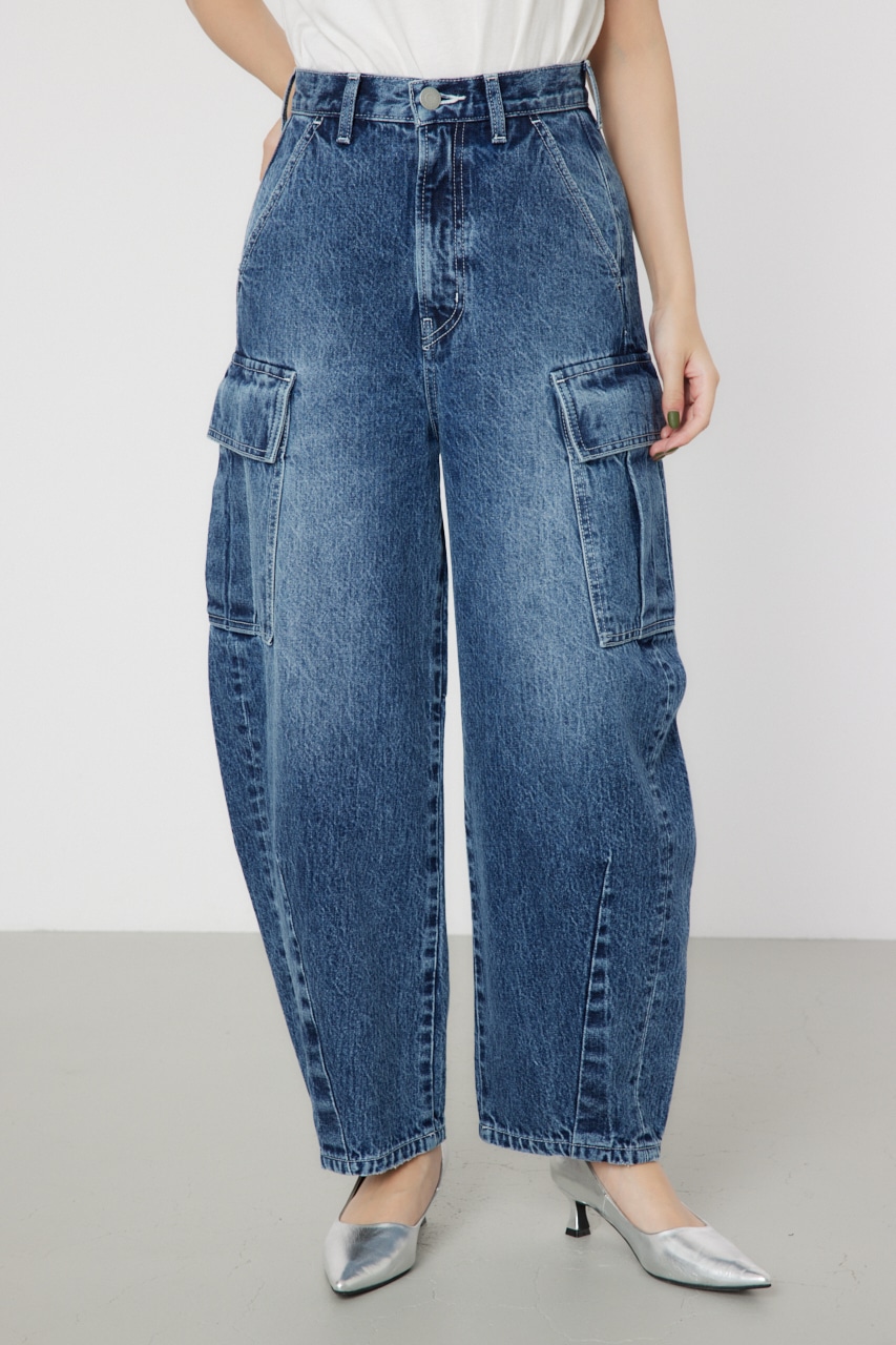 RODEO CROWNS WIDE BOWL | CURVE カーゴデニム (その他デニム ) |SHEL