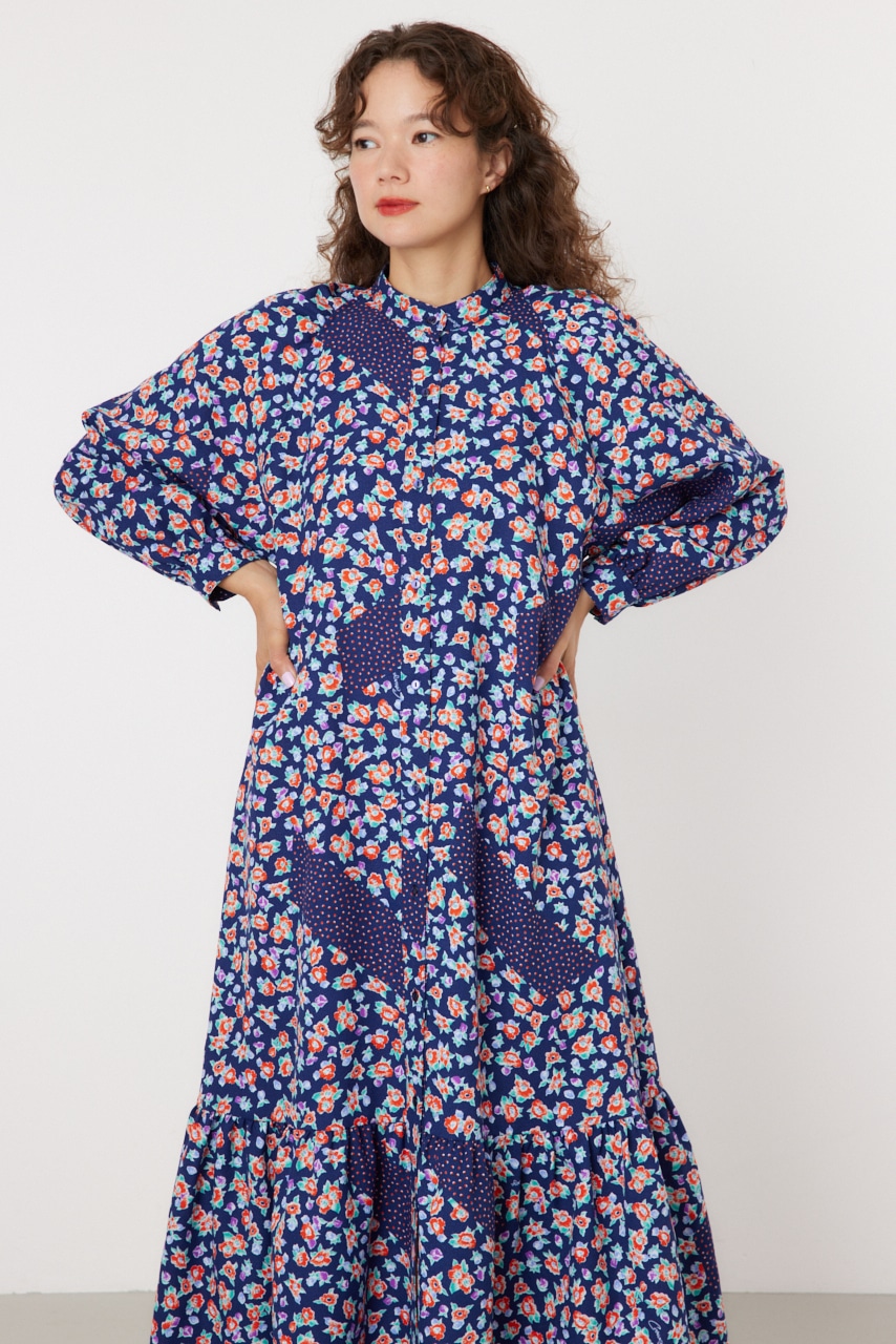 RODEO CROWNS WIDE BOWL | floral ワンピース (ワンピース(ロング