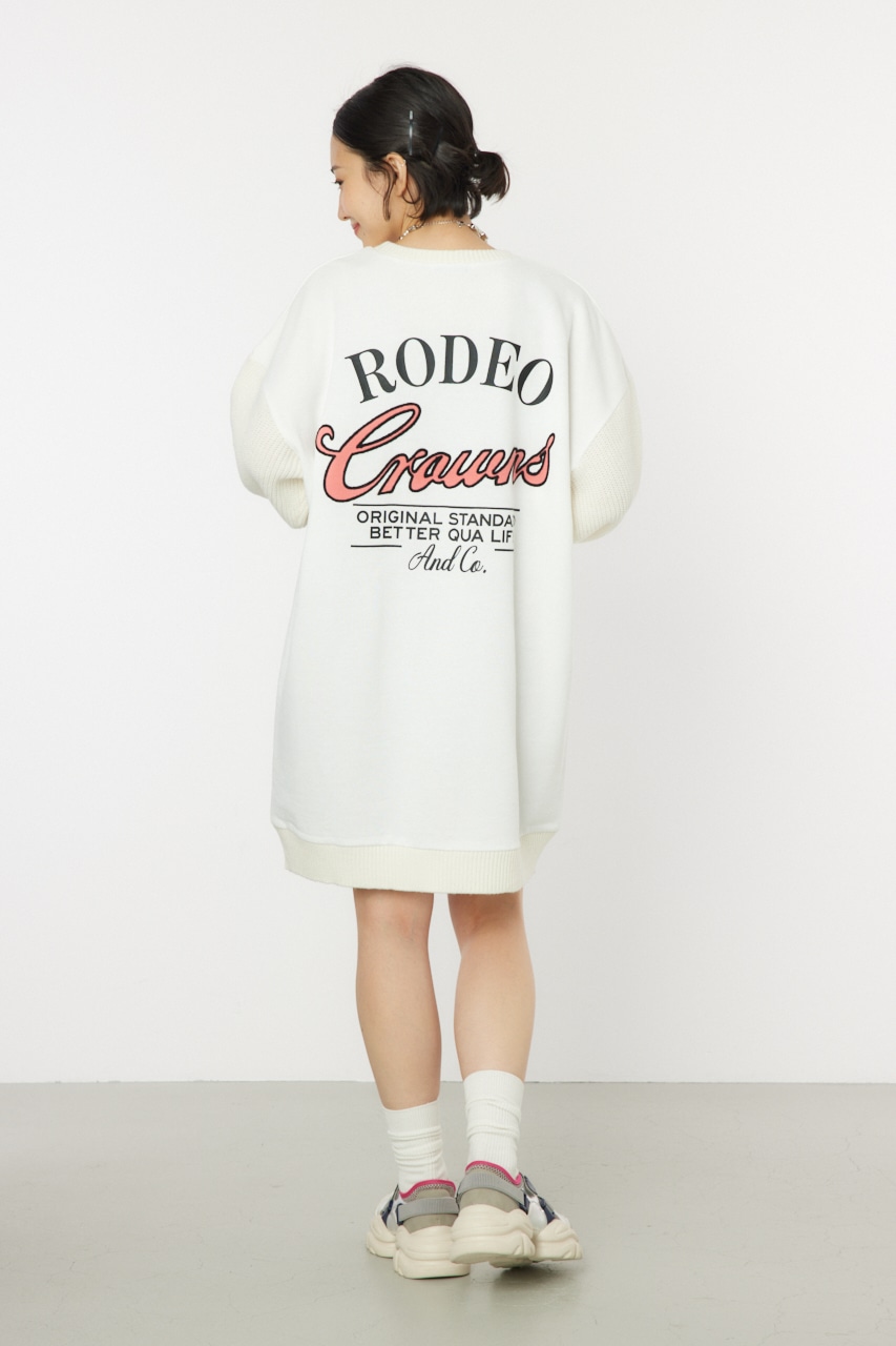 RODEO CROWNS WIDE BOWL | ドッキングロゴニットワンピース