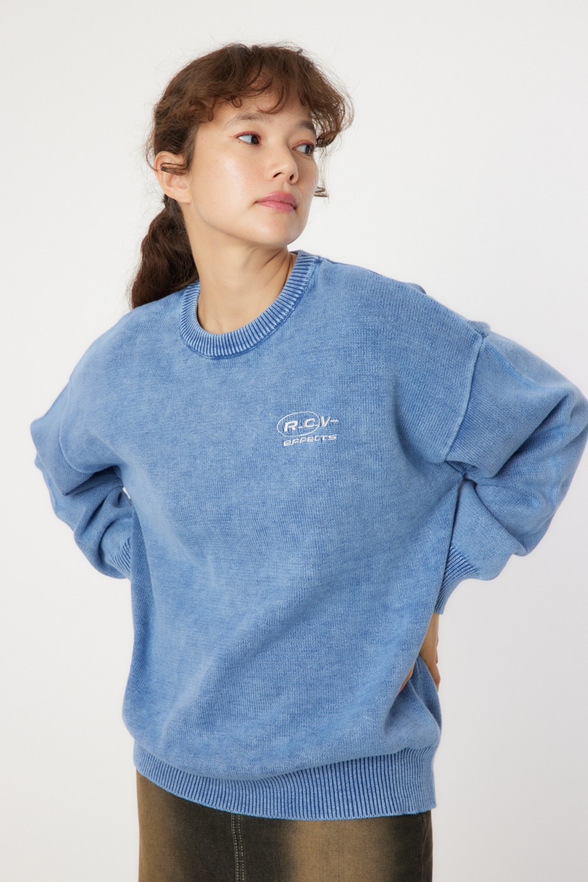 RODEO CROWNS WIDE BOWL | RCS加工ニットトップス (ニット ) |SHEL