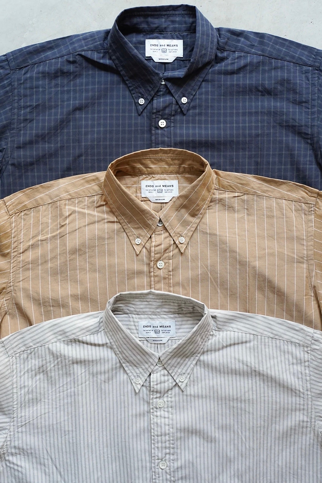 Ends And Means - BD Shirt (Pin Stripe) – Edgar Bdx