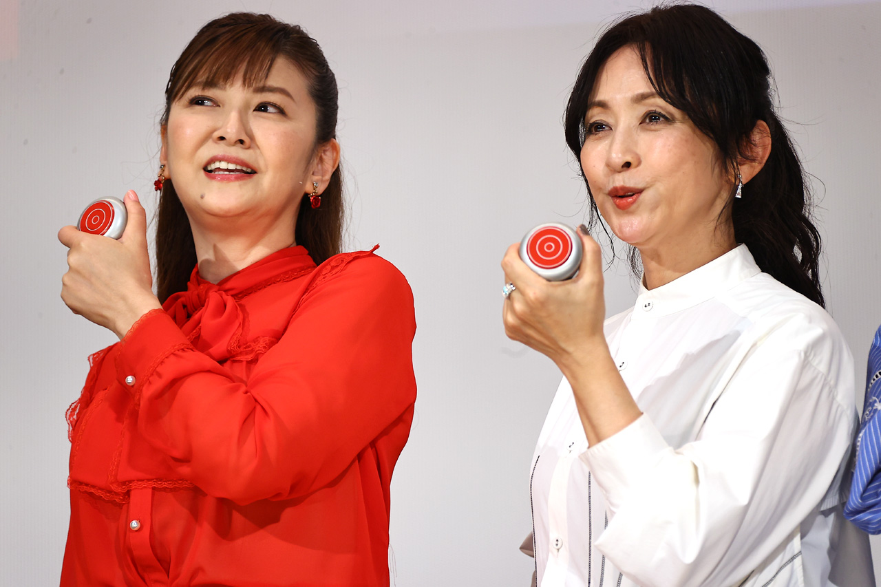 スケバン刑事”斉藤由貴、南野陽子、浅香唯丸の内TOEI勢揃い！ヨーヨー