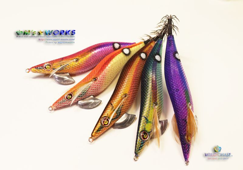 特注 スクイッドマニア WILDCHASE エギ 11本セット WILD CHASE UV＋