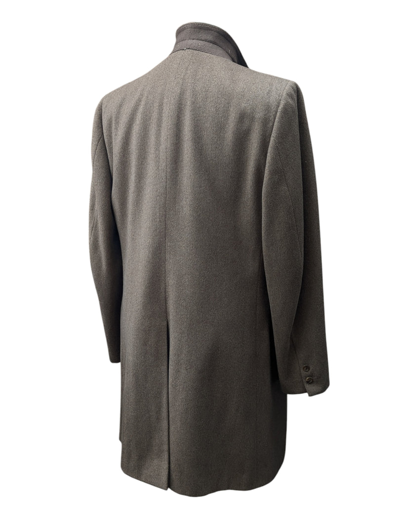 Vintage Chester Barrie Coat 42R Camel Herringbone Wool – eHABERDASHER