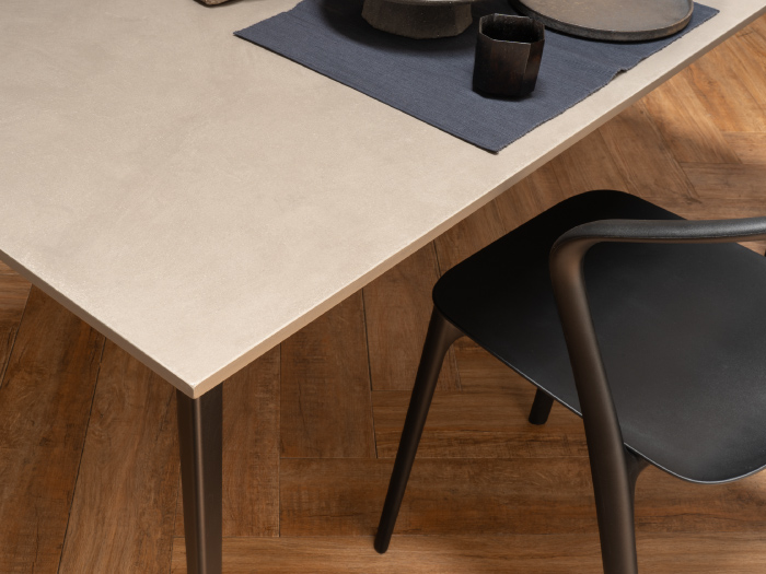 テーブル モルタル調W1200/1500/1800（4～6人掛け用） ekrea Parts