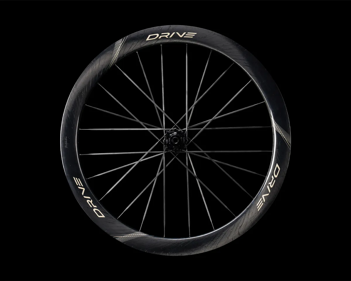 Drive 50D II disc brake carbon spoke road wheelset