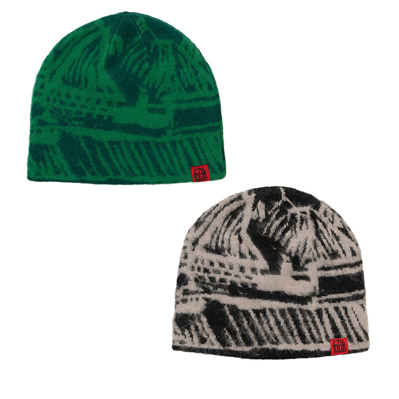 Hoddle Skateboards（ホドル）/ MOHAIR LANDSCAPE BEANIE -2.COLOR