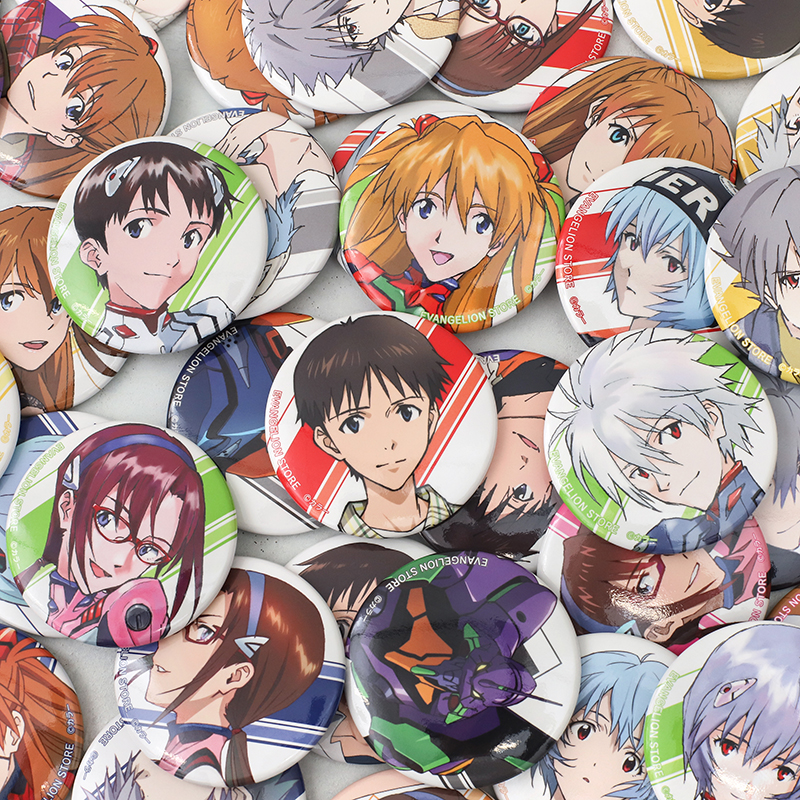 EVA STORE オリジナル 缶バッジセット/EVANGELION STORE TOKYO-01(8