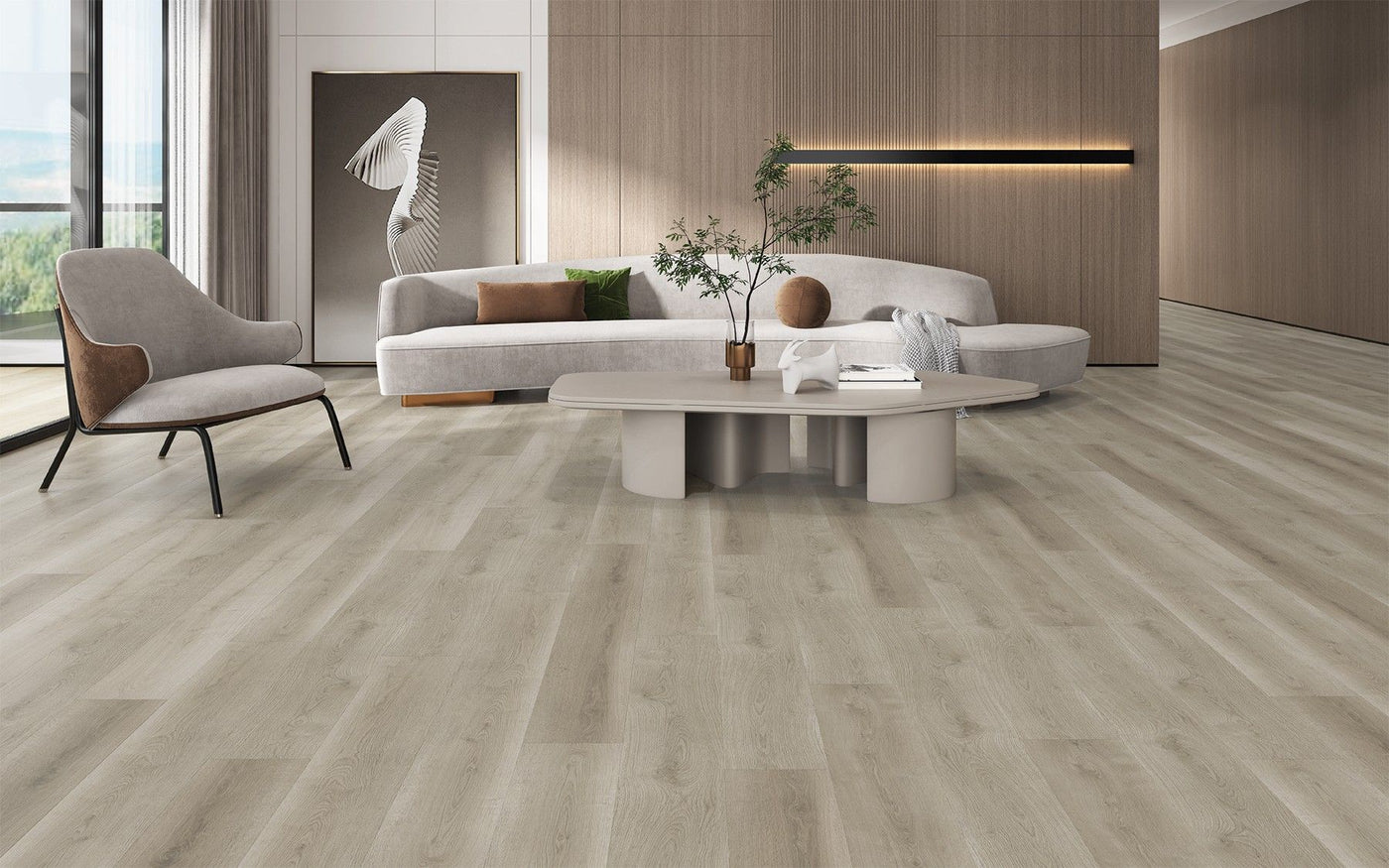 SPC Gaia White Series Alpaca – Evergreen Hardwood Floors