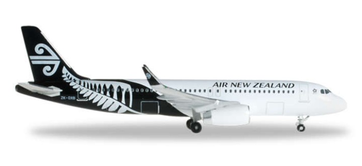 Highly detailed Herpa Air New Zealand A320 787-8 w/ Sharklets die