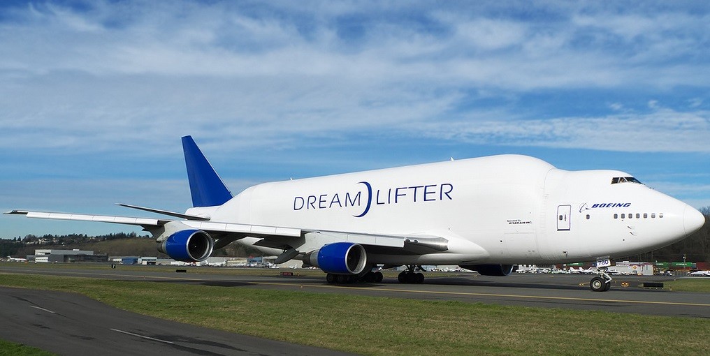 Highly detailed Hogan Die-cast metal model Boeing 747 LCF