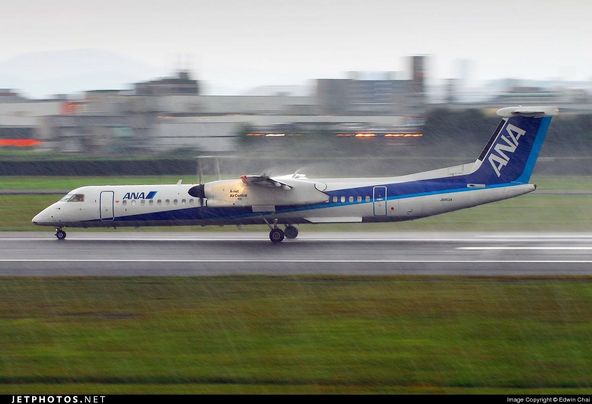 ANA 全日空商事 JA845A DH28008 DHC-8-400 1⁄200 ☆ 1⁄400 JCwings ANA
