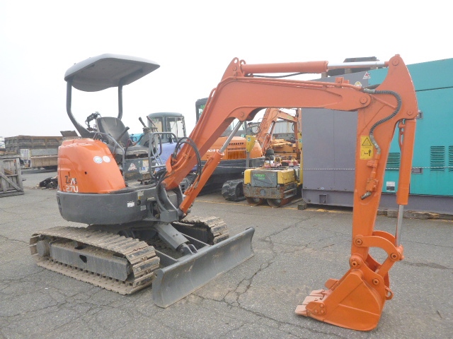 USED TRACKED EXCAVATOR HITACHI ZX27U HCM1LA00L00005292 (F.UCHIYAMA