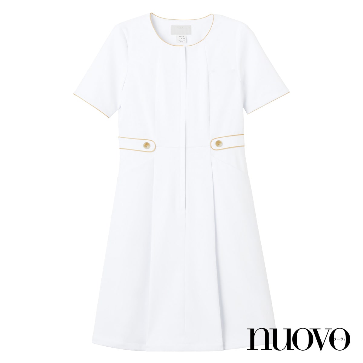 3025SC ワンピース｜医療用白衣・介護ユニフォーム・事務服のフォーク
