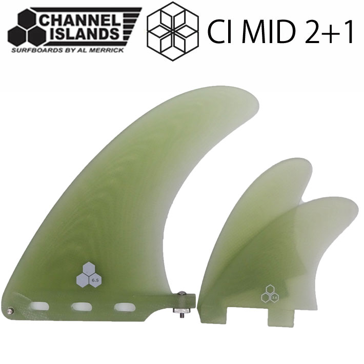 ChannelIslands チャンネルアイランド フィン CI ミッド 2+1 6.5 CI