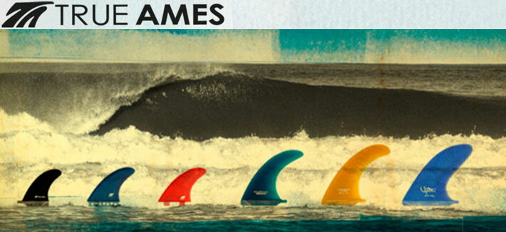 True Ames Fin トゥルーアムス フィン Hobie Fish Keel Twin Fin