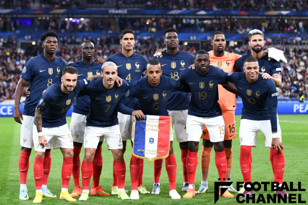 フランス代表】カタールW杯戦力値ランキング。大ピンチ…。現状の評価は