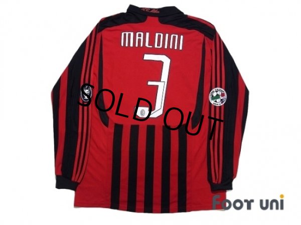 AC MILAN #3 MALDINI 08-09 AWAY 在籍最終シーズン