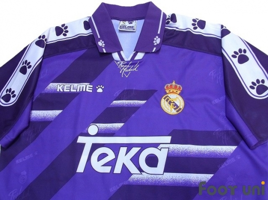 Real Madrid 1994-1996 Away Shirt KELME La Liga - Football Shirts