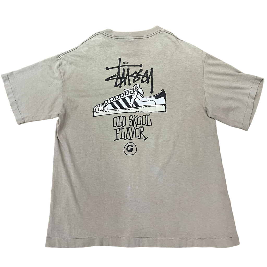 Vintage Stussy Old Skool Flavor T-shirt (Made in USA) – For All To