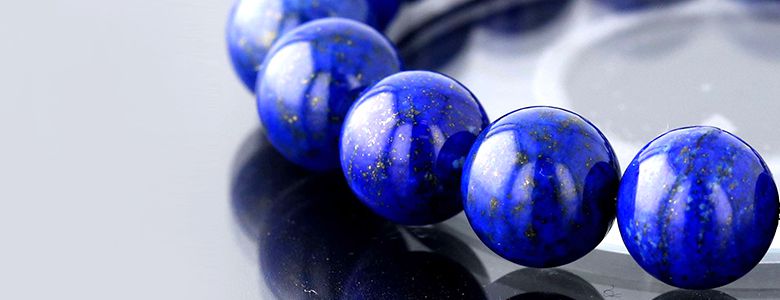 ☆最高級品！来福良縁秘宝④！瑠璃光！ロイヤルブルーラピスラズリブレス