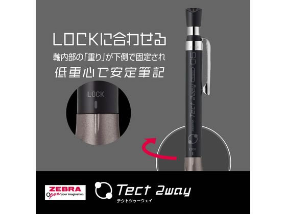 ゼブラ テクトツゥーウェイ0.5 限定 シルバー軸 MA41-BS-S 通販