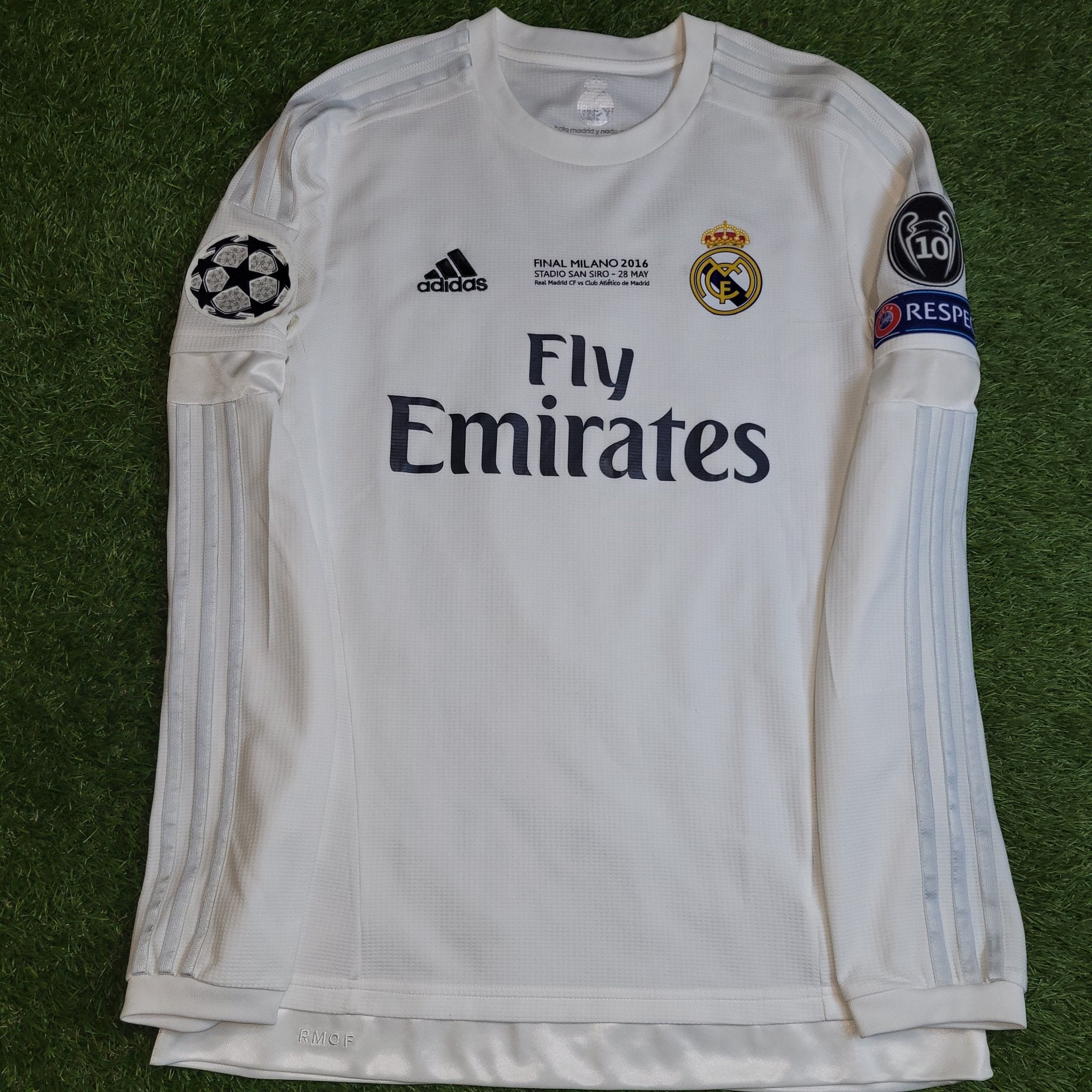 Cristiano Ronaldo Real Madrid 2015 2016 Long Sleeve UEFA FINAL