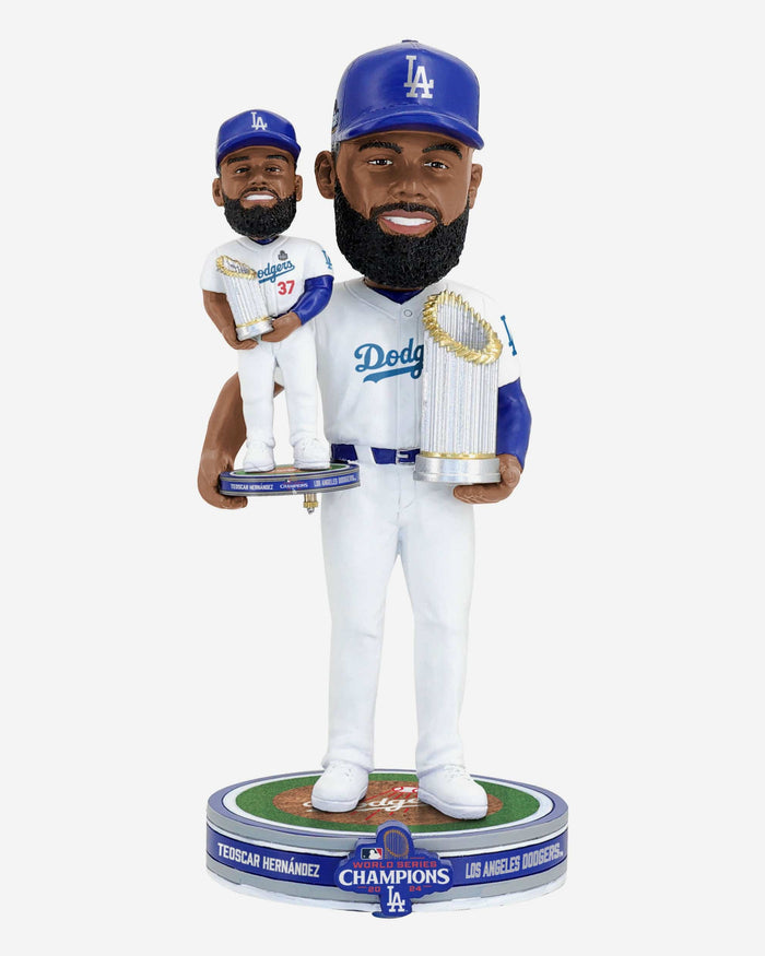 MLB ボブルヘッド 2024 WSトロフィー付き/T・ヘルナンデス Teoscar