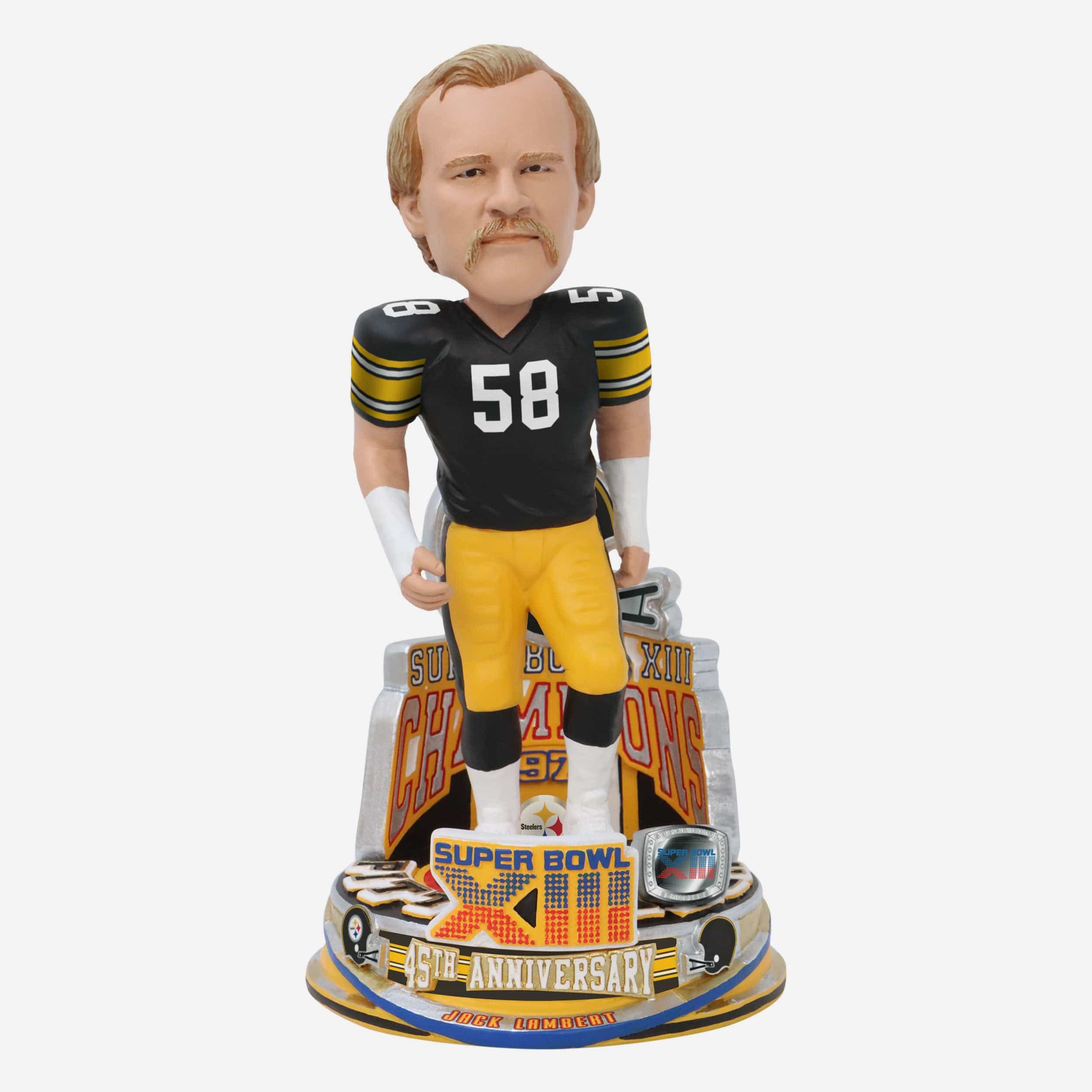Jack Lambert Pittsburgh Steelers Super Bowl XIII Champions 45th