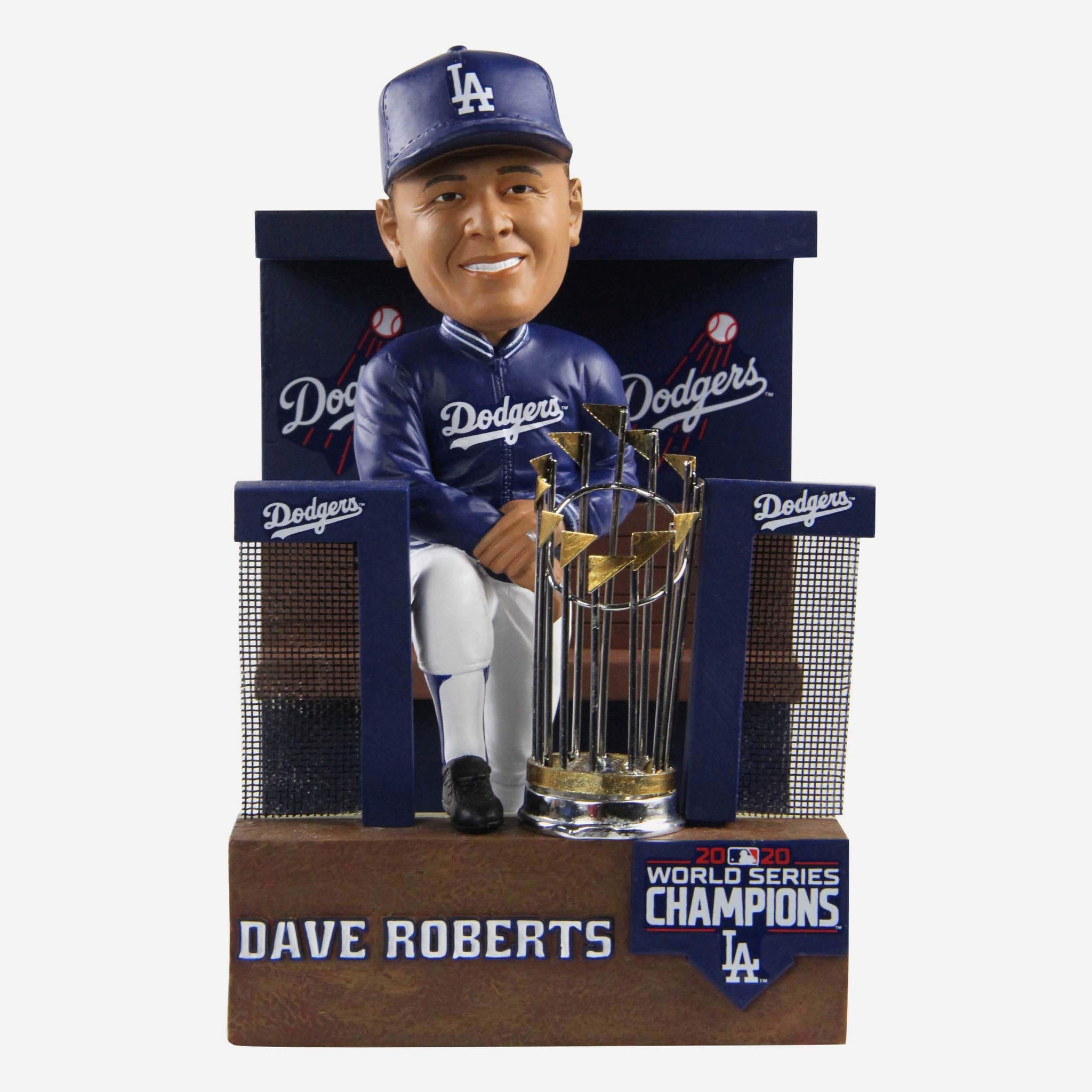 Dave Roberts Los Angeles Dodgers 2020 World Series Champions