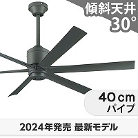 大風量 傾斜対応 軽量 オーデリック製シーリングファン【OLC1273