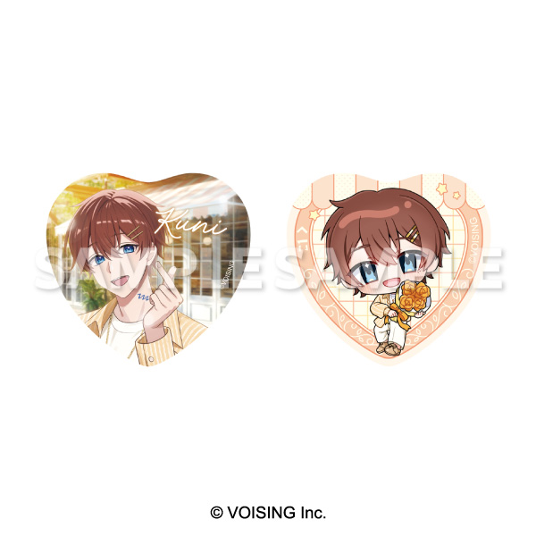 すたぽら トレーディングハート型缶バッジ Part.2 ｜商品情報