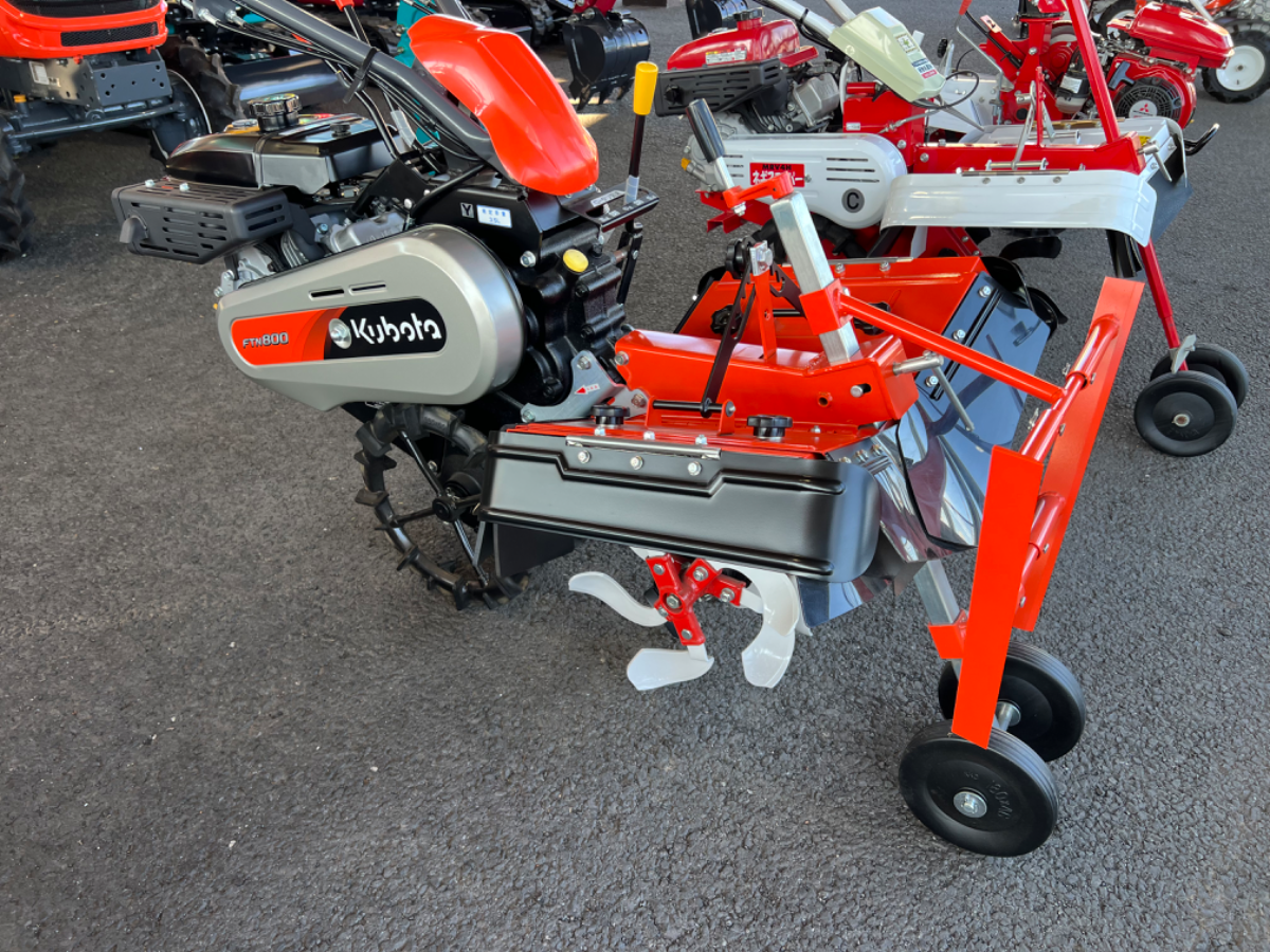 ネギ管理機 FTN800-Y〈7.0馬力〉溝巾25cm・30cm クボタ FTN800-Y