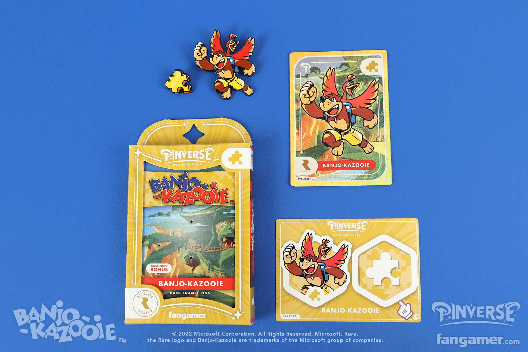 PINVERSE」－ バンジョーとカズーイ ピンバッジパック - Fangamer Japan