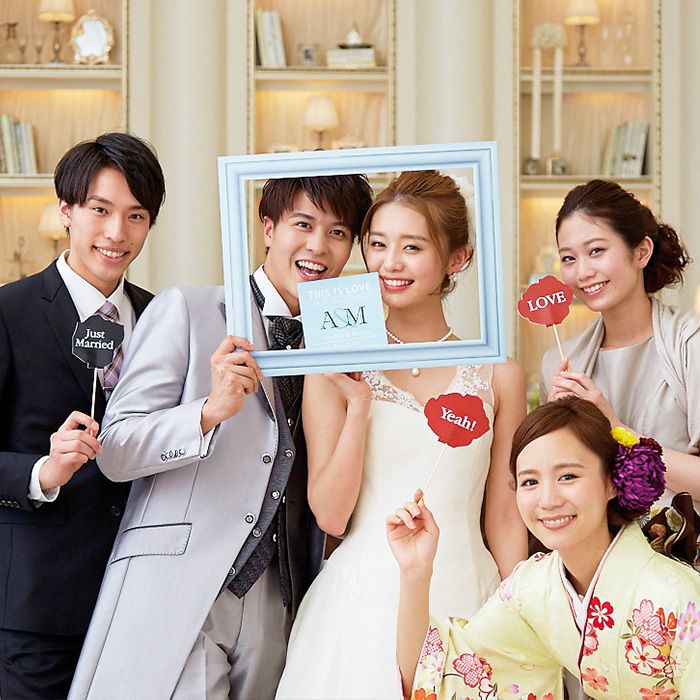 盛れる！写真が楽しくなるフォトプロップスまとめ ｜ アツメル結婚式