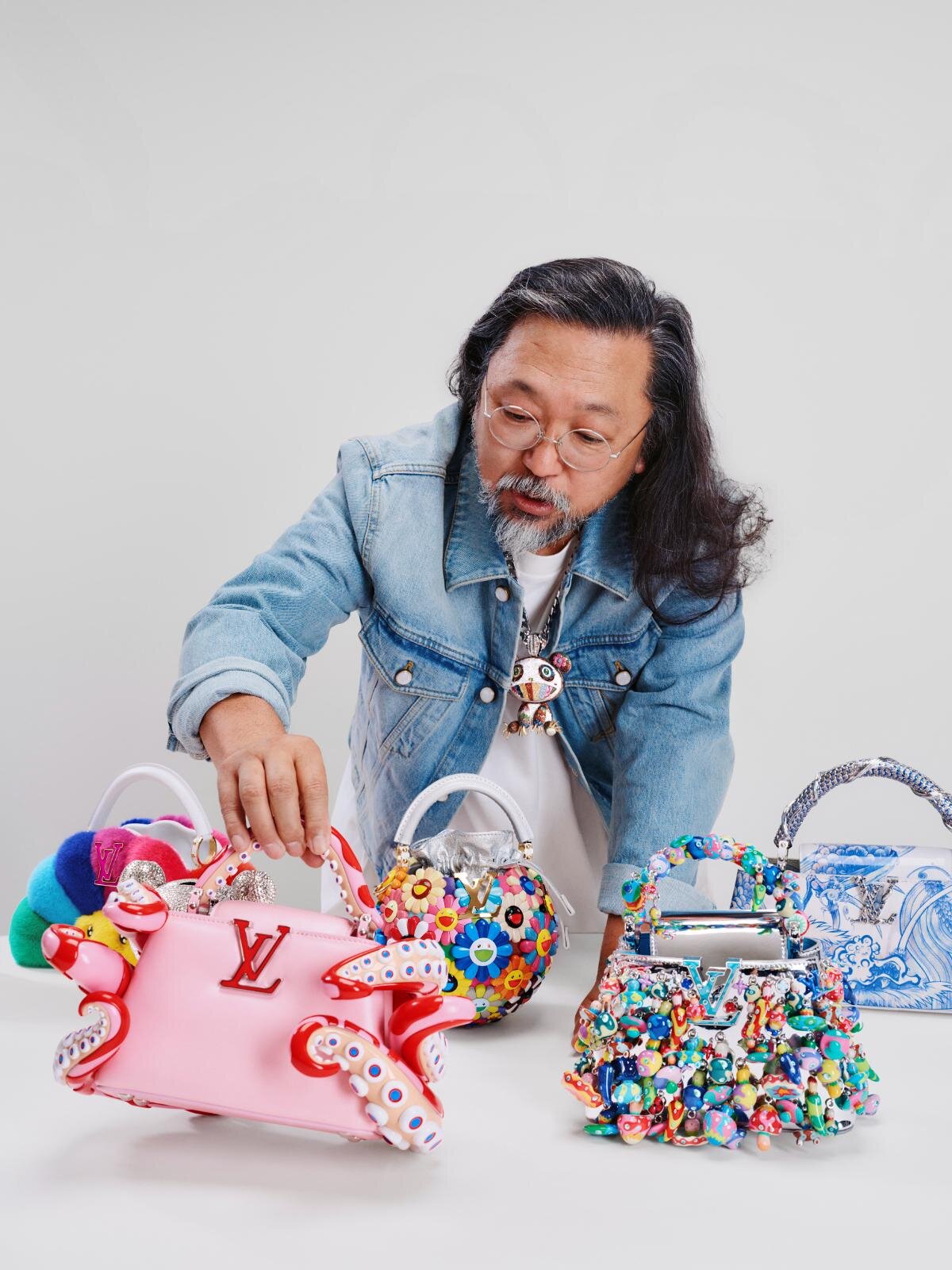 ルイ・ヴィトン「カプシーヌ」村上隆が再解釈、100個のキノコ付き