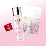 SK-II「桜」モチーフの25年春スキンケアキット、“桜の花びら舞う”人気