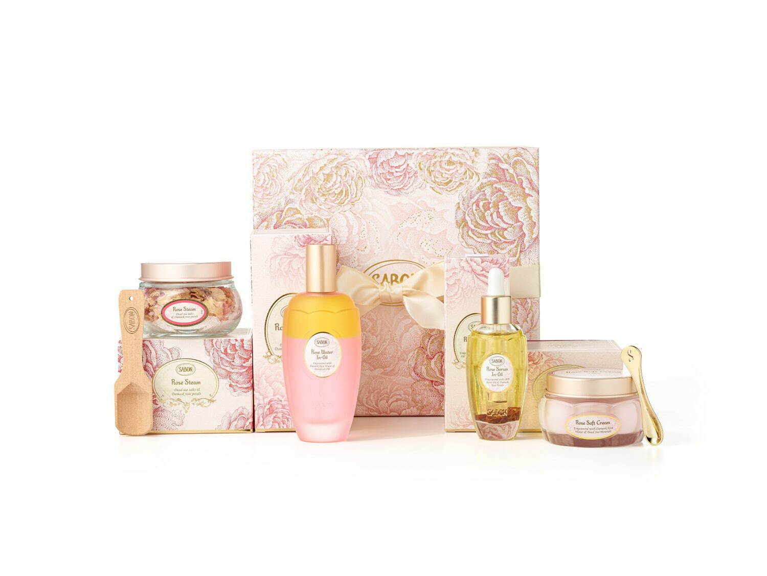 SABON「ローズ フェイスケアライン」“ローズ香る”初の顔用スチーム