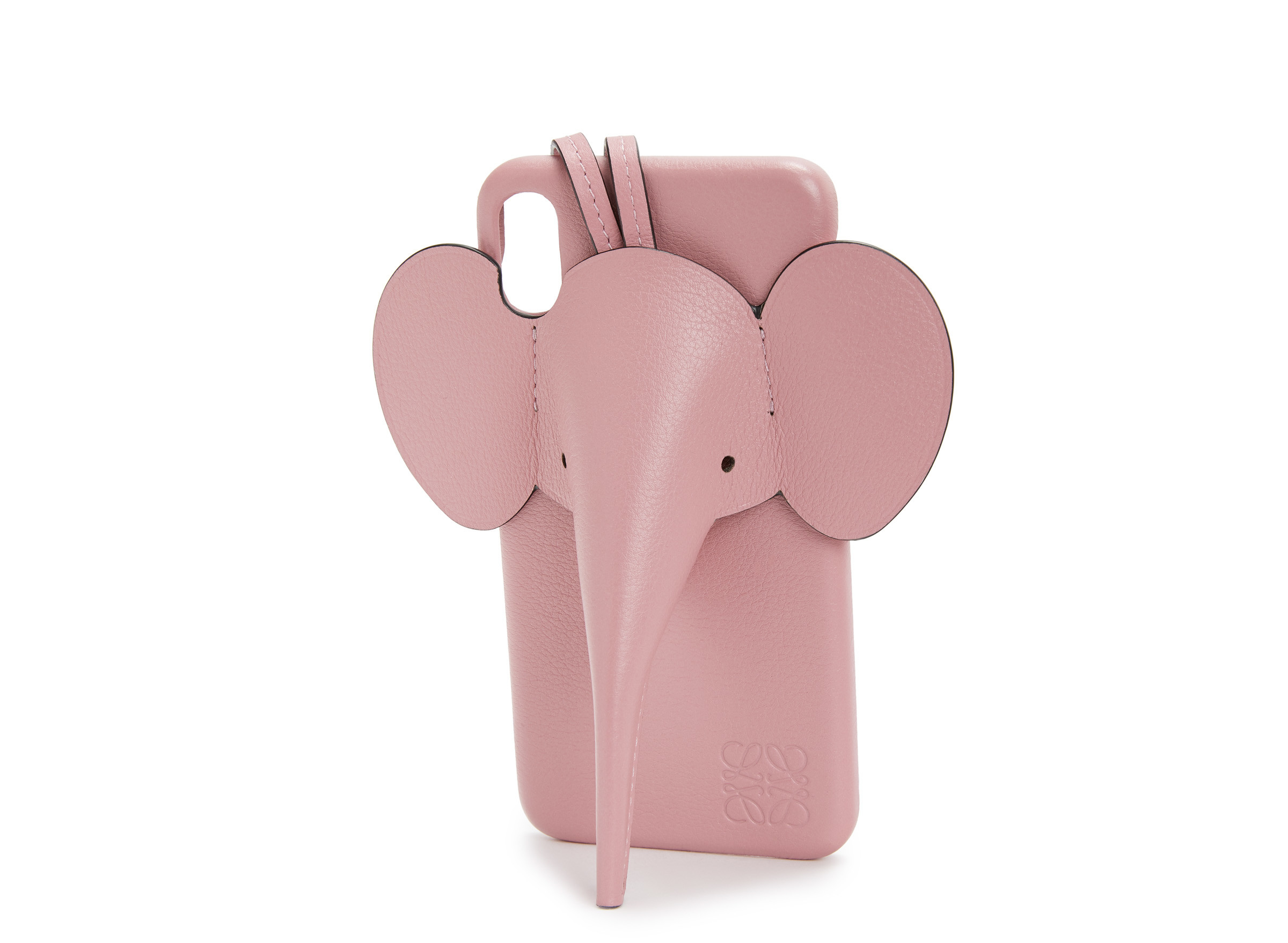 ロエベ」ゾウをモチーフにしたiPhoneケース発売、ストラップが付属