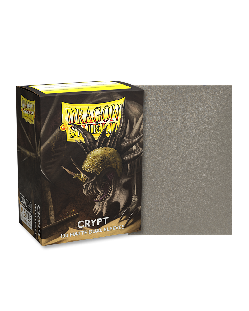 ドラゴン シールド - デュアル マット スリーブ - クリプト – FaB Foundry
