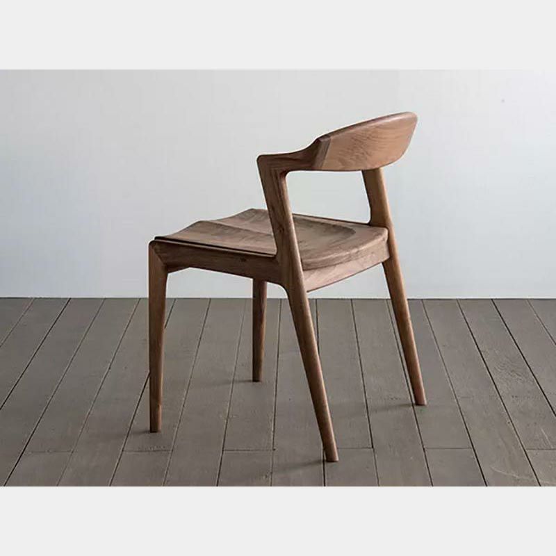 よっちゃん】1脚ナチュラルウッド アームチェア シキファニチア ユナ