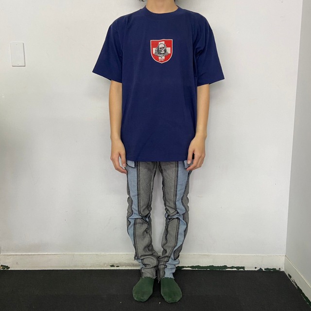 90年代 パウエル アメリカ製 スケート ボーンズ のぞき見 スカル ロゴ